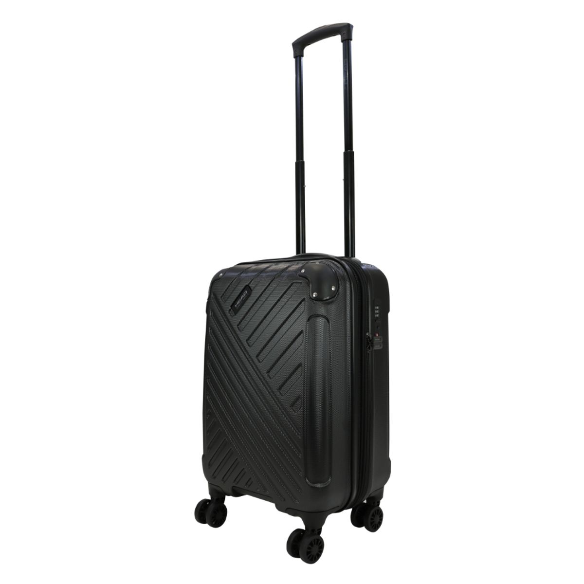 HEAD - Maleta Cabina New Toledo S Con Expandible Y Tsa Negro Head