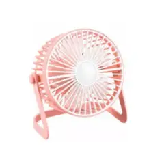 GENERICO - Ventilador De Mesa Recargable Usb 3 Velocidades