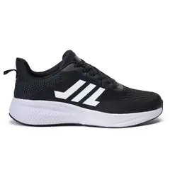 APOSTOL - Zapatilla Hombre Negro Blanco Piero Apóstol