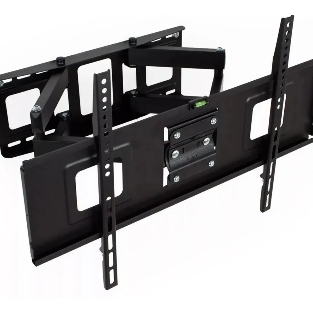 GENERICO - Soporte TV 32-75” con Doble Brazo Retráctil  Inclinable Giratorio y Reforzado