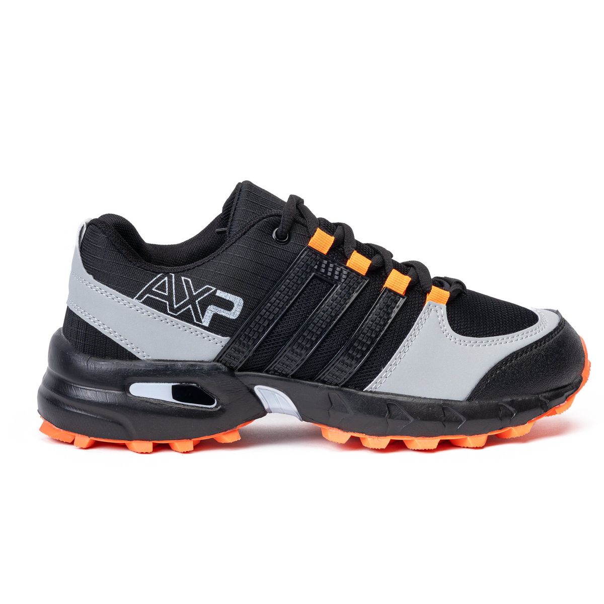 APOSTOL - Zapatilla Hombre Negro Naranjo Koeman Apóstol