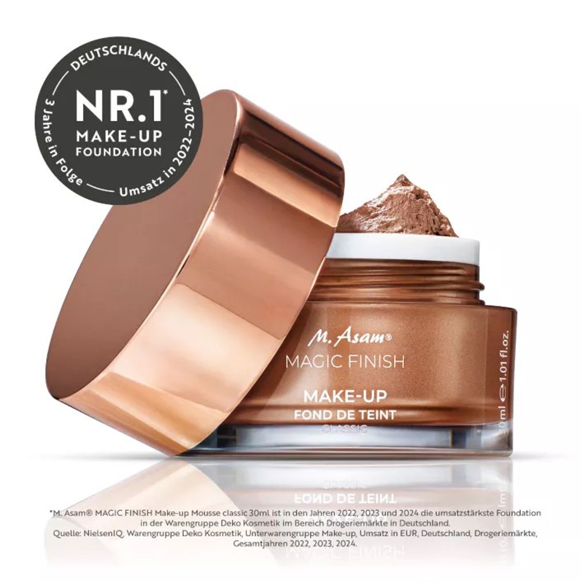 M ASAM MAGIC FINISH - Base de Maquillaje Mousse CLASSIC Magic Finish