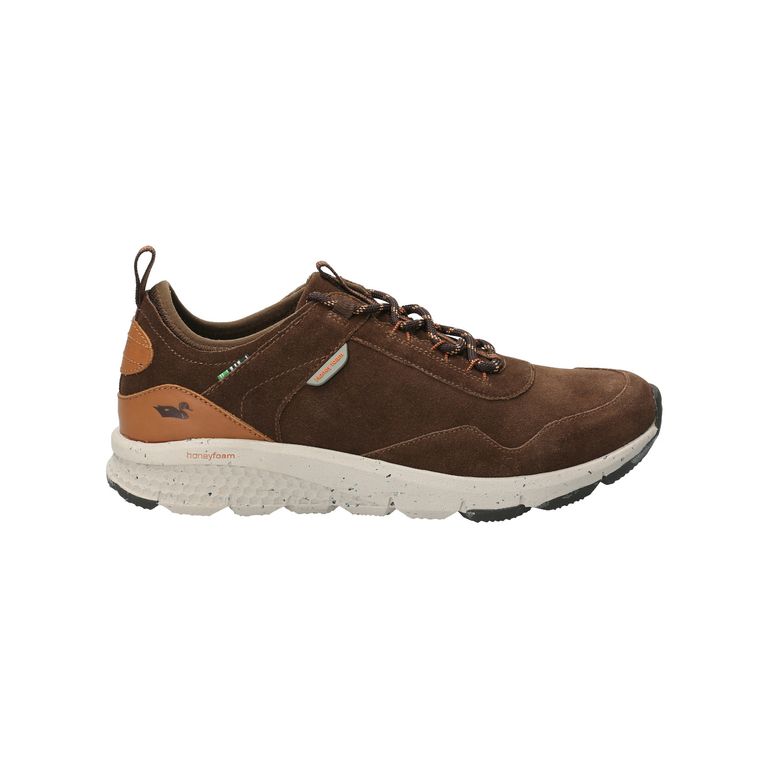 Zapatilla Cuero Hombre Shire Café