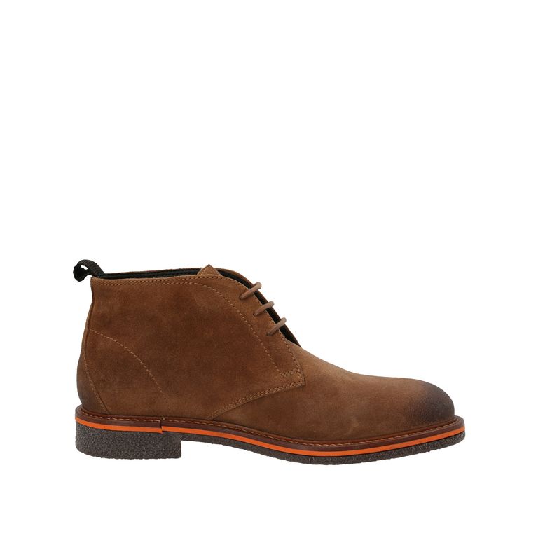 Botín Cuero Hombre Trofa Café
