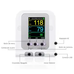 TOPMEDIC - Monitor Toma Presión Arterial Contec 08A BRZ Adulto