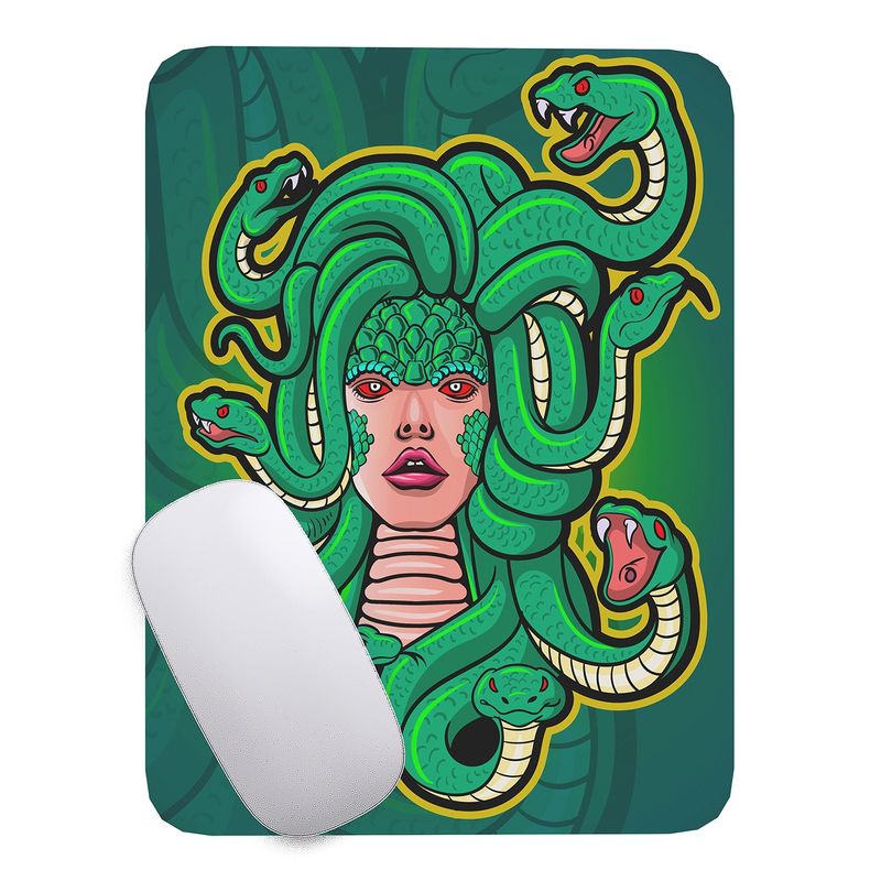 GENERICO - Mouse Pad monstruos Medusa - 17cm X 21cm D3