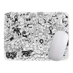 GENERICO - Mouse Pad monstruos - 17cm X 21cm D5