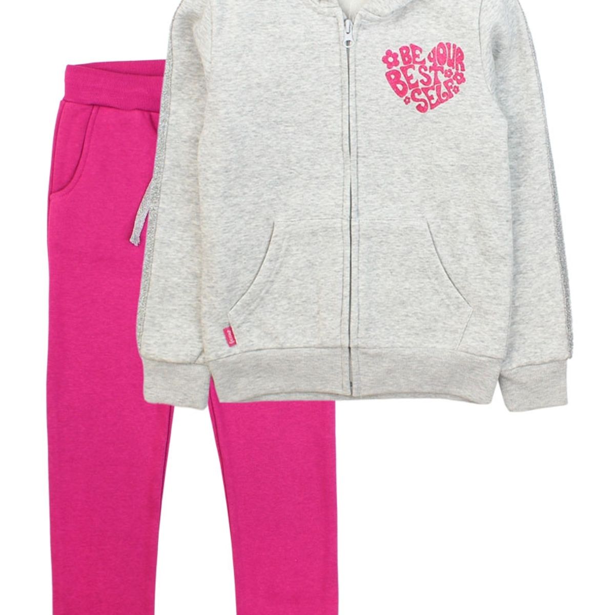 FICCUS - Buzo Kids Niña Day To Day Gris