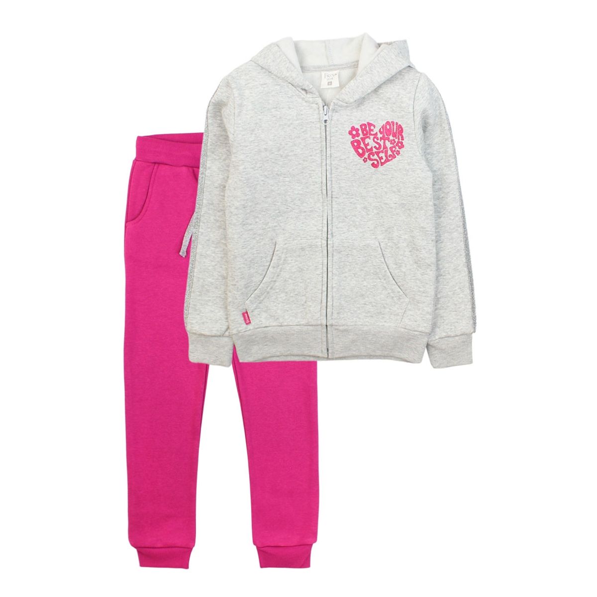 FICCUS - Buzo Kids Niña Day To Day Gris