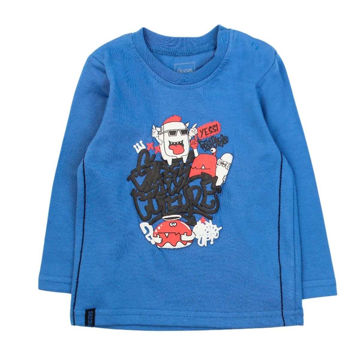 FICCUS - Polera Bebé Niño Day To Day Azul