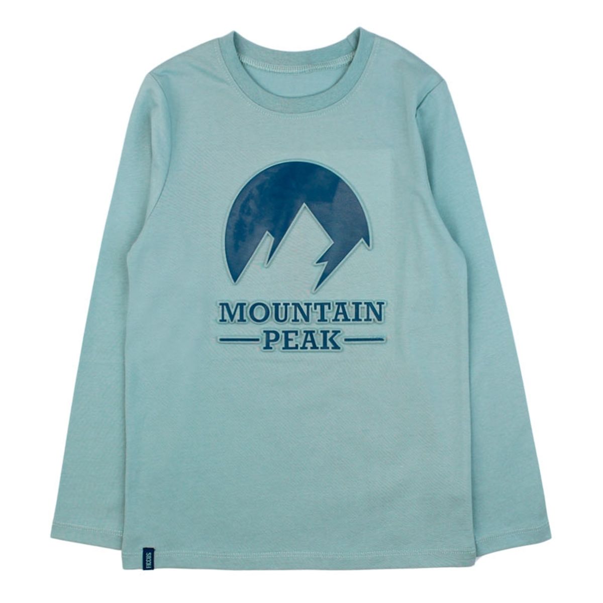 FICCUS - Polera Kids Niño Day To Day Verde Aguamarina