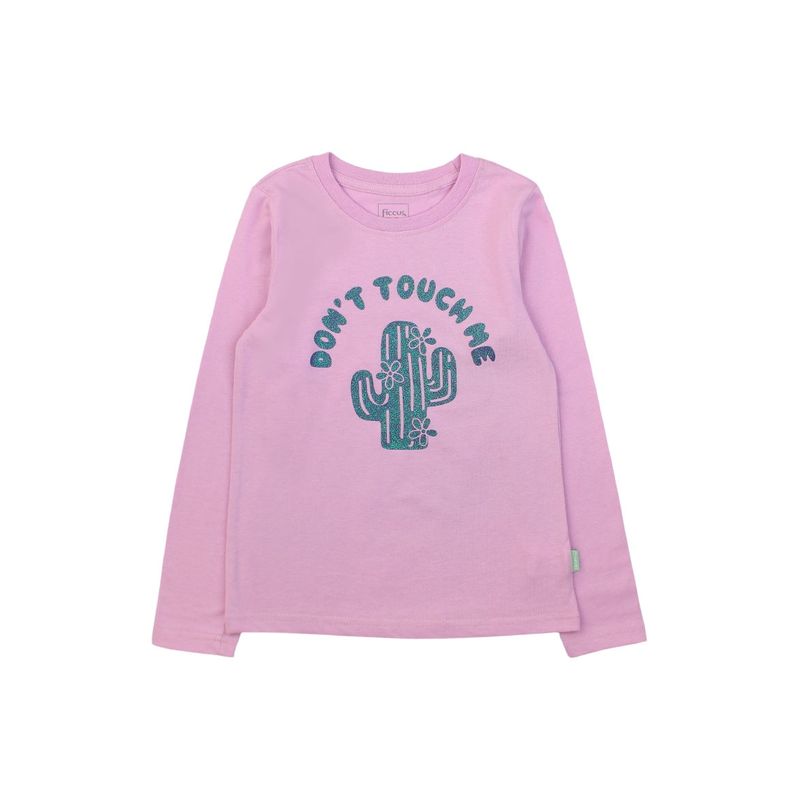 FICCUS - Polera Kids Niña Day To Day Lila