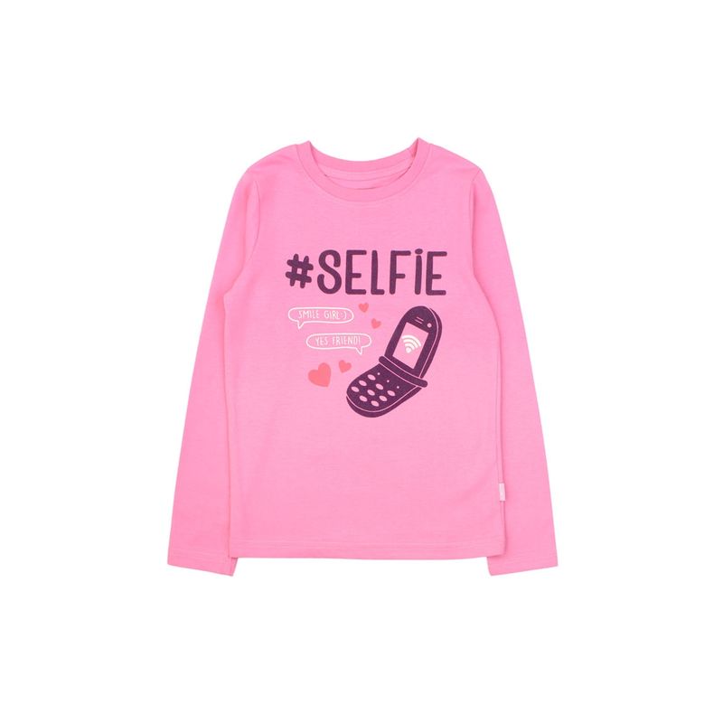 FICCUS - Polera Kids Niña Day To Day Rosa