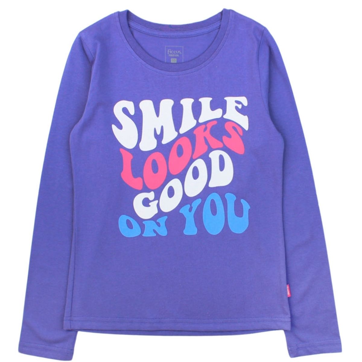 FICCUS - Polera Junior Niña Day To Day Lavanda