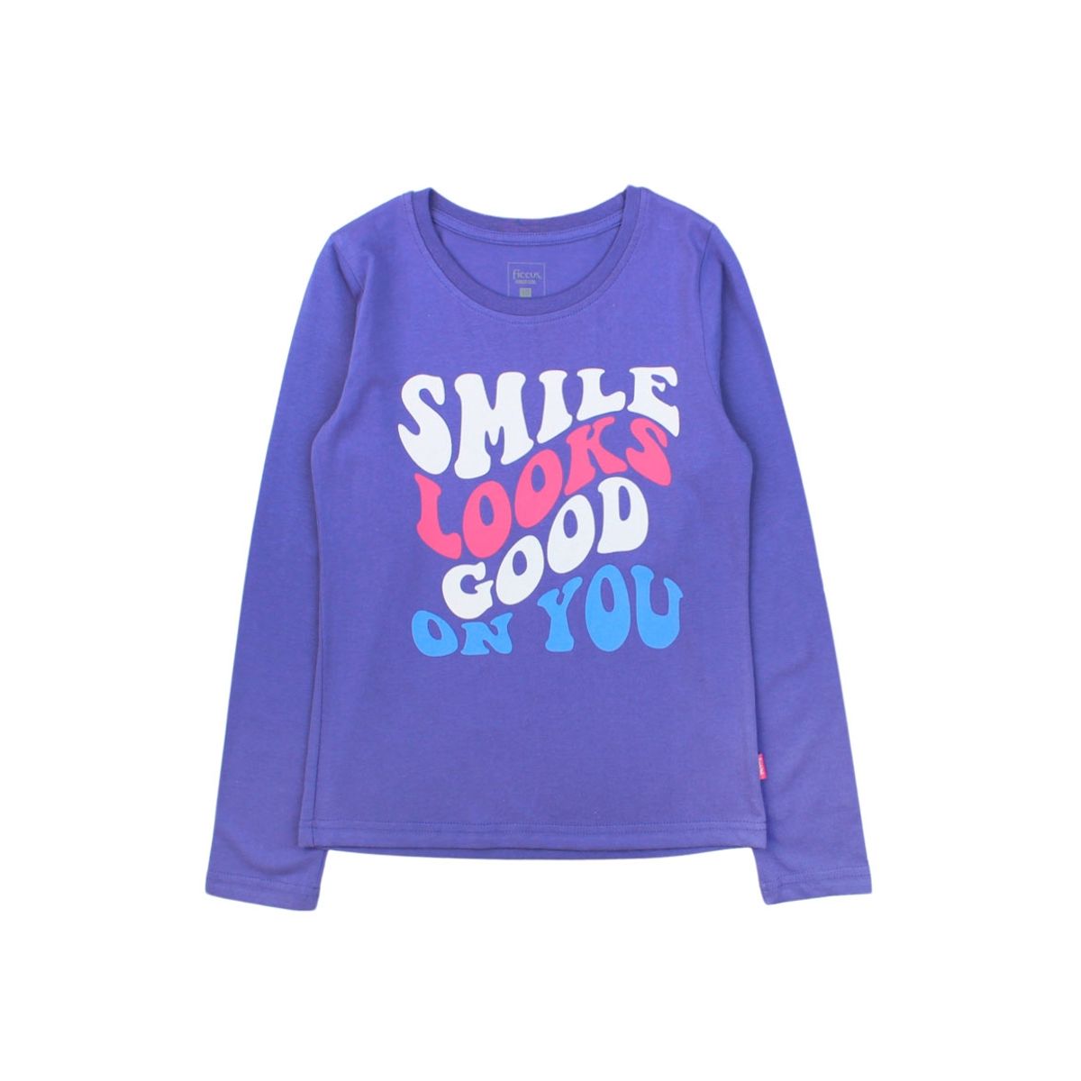 FICCUS - Polera Junior Niña Day To Day Lavanda