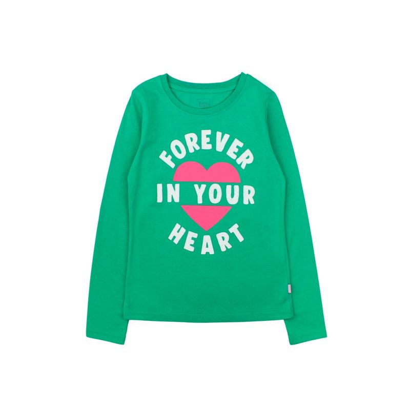 FICCUS - Polera Junior Niña Day To Day Verde