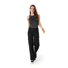 EFESIS - Jeans Palazzo Tiro Medio Mujer