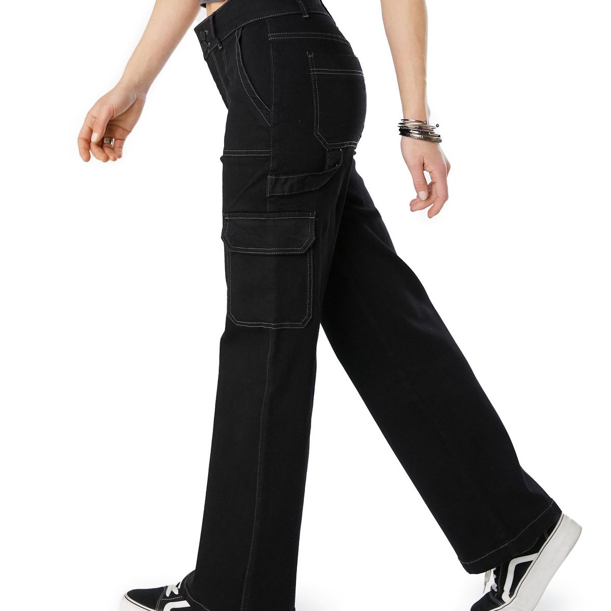 EFESIS - Jeans Palazzo Tiro Medio Mujer Efesis