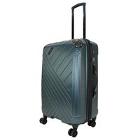 Maleta Rígida New Toledo M Con Expandible Y Tsa Verde