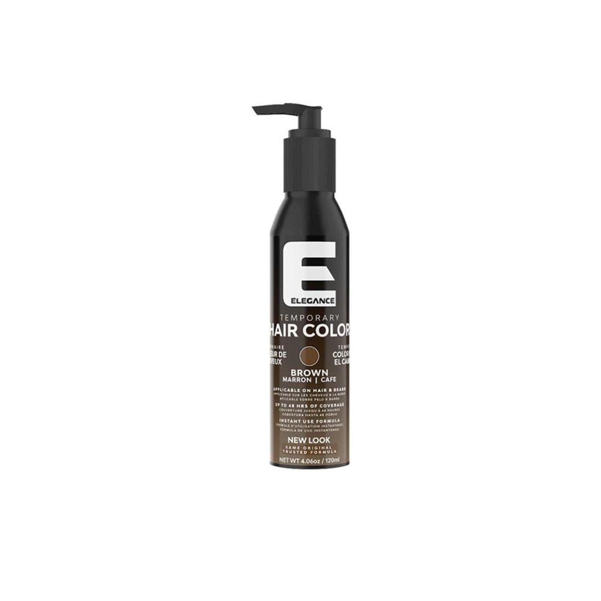 ELEGANCE - Tinte Elegance Semi Permente Para Cabello Y Barba Color Cafe