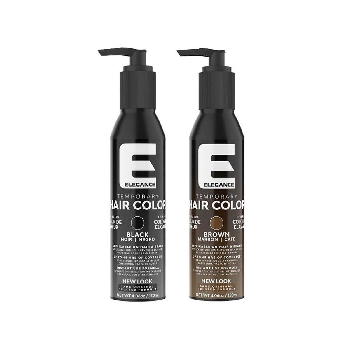 ELEGANCE - Tinte Elegance Semi Permente Para Cabello Y Barba Color Cafe