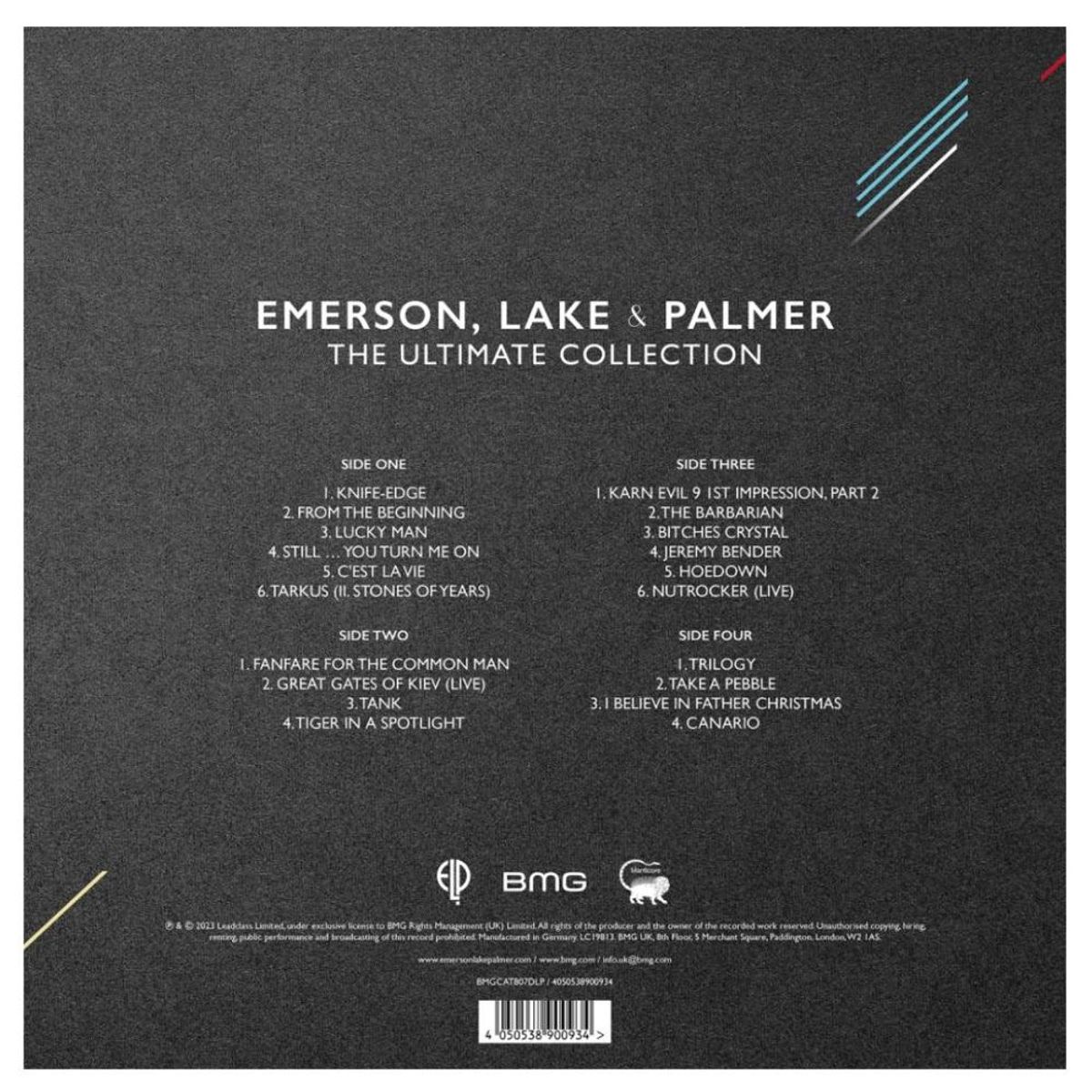 HITWAY MUSIC - EMERSON LAKE  PALMER -THE ULTIMATE COLLECTION2LP - VINILO