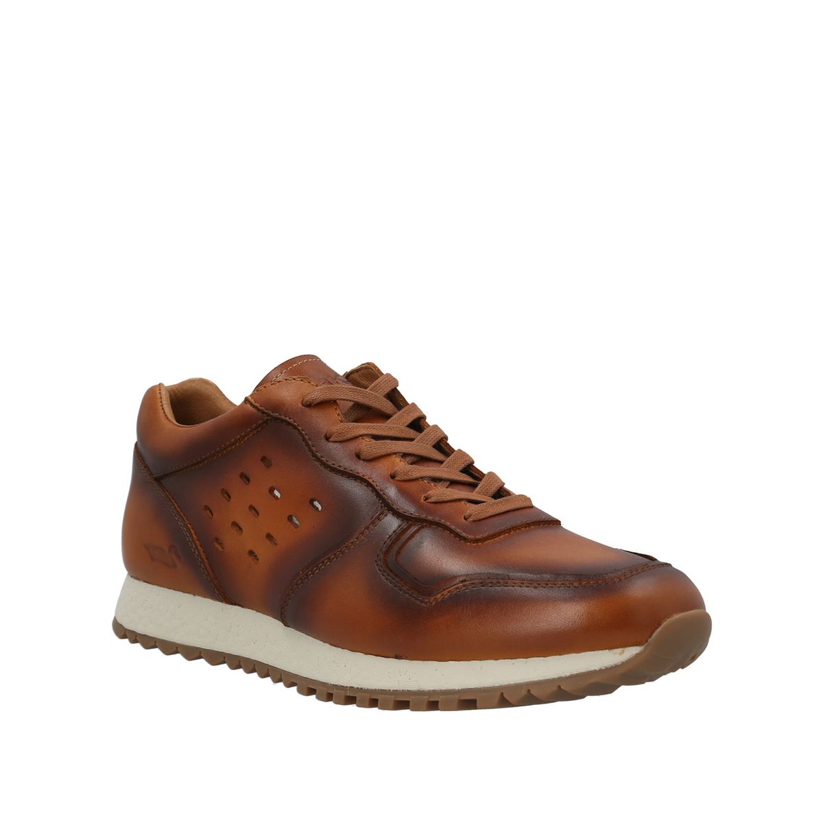 ROCKFORD - Zapatilla Cuero Hombre Graig Café ROCKFORD