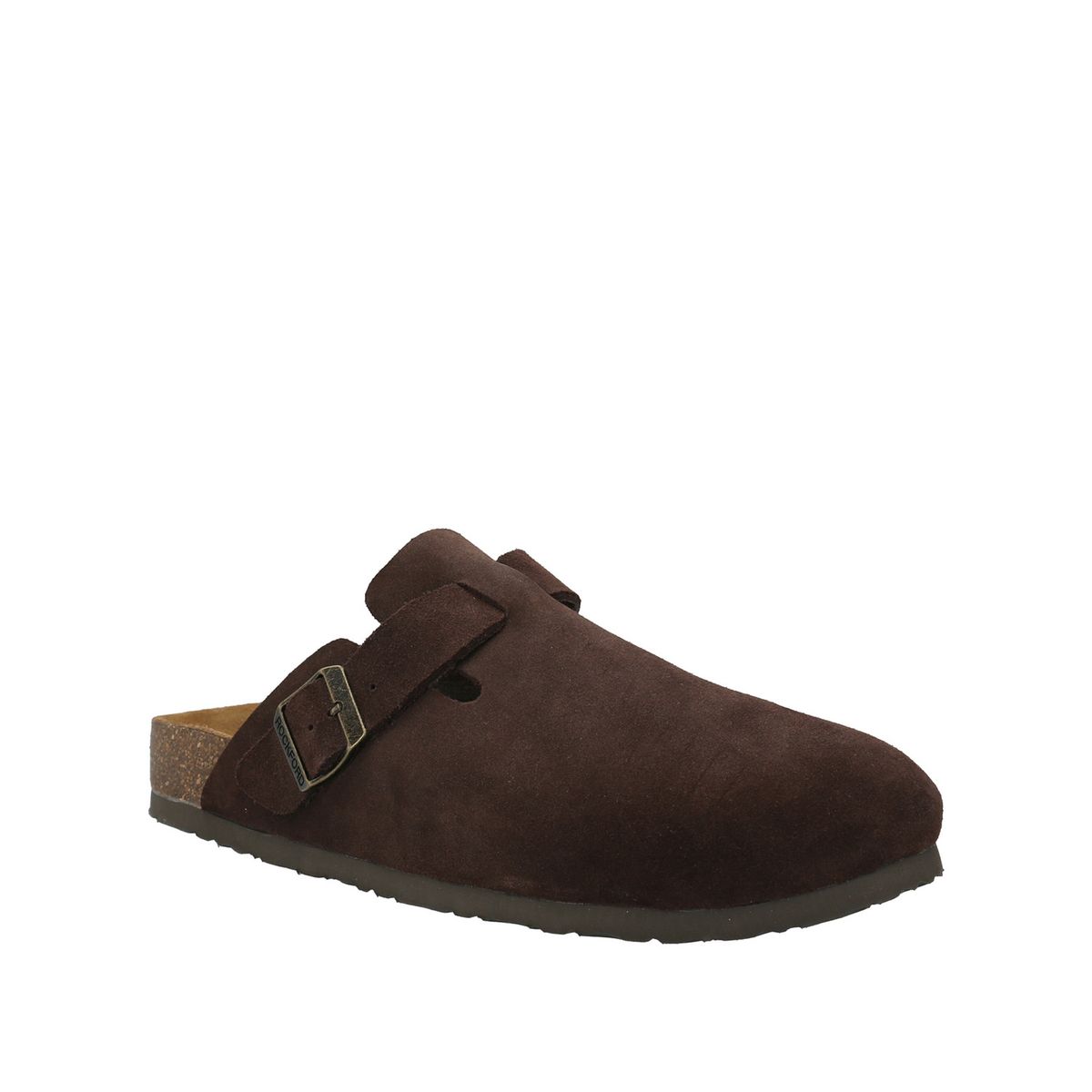 ROCKFORD - Zapato Cuero Gamuzado Café Hombre Rowan ROCKFORD