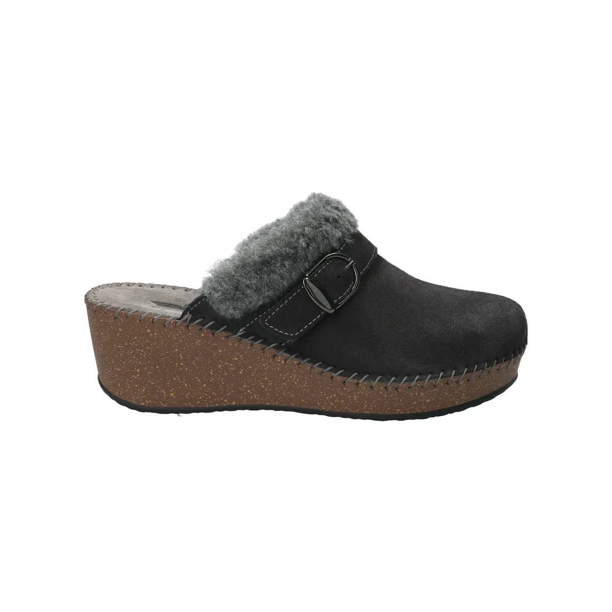 ROCKFORD - Zapato Cuero Mujer Celtigar Gris ROCKFORD