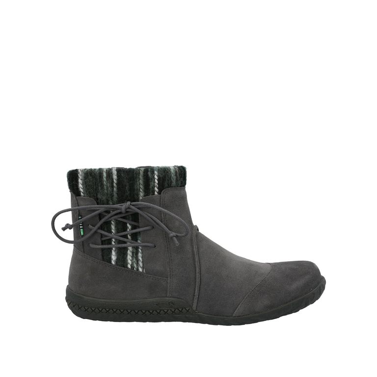 Botín Cuero Mujer Cusia Gris