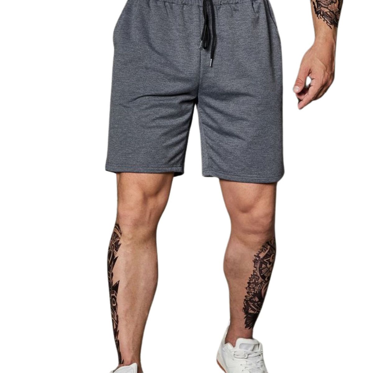 LOOK SHOP - Short Deportivo Líneas Hombre. Bolsillos 936