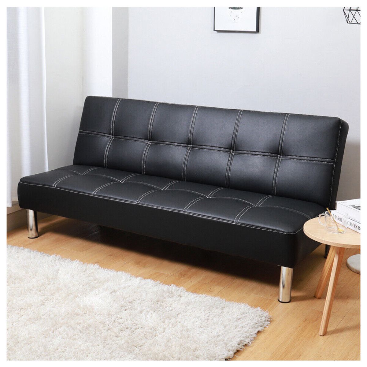 NOVAHUS - Futón Clyde 3 cuerpos 182x90x78 cm