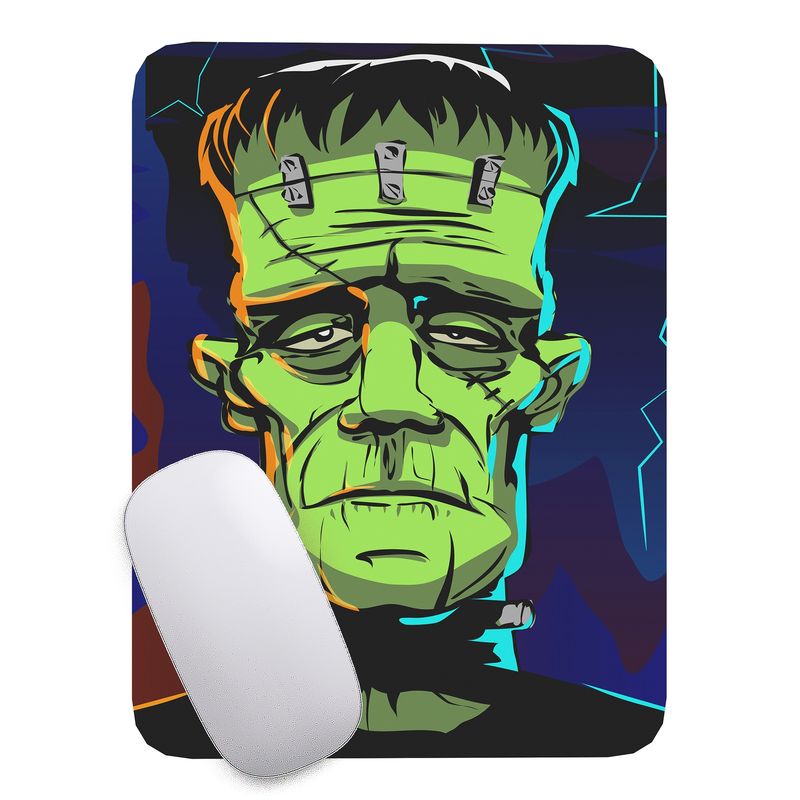 GENERICO - Mouse Pad monstruos Frankenstein - 17cm X 21cm D14