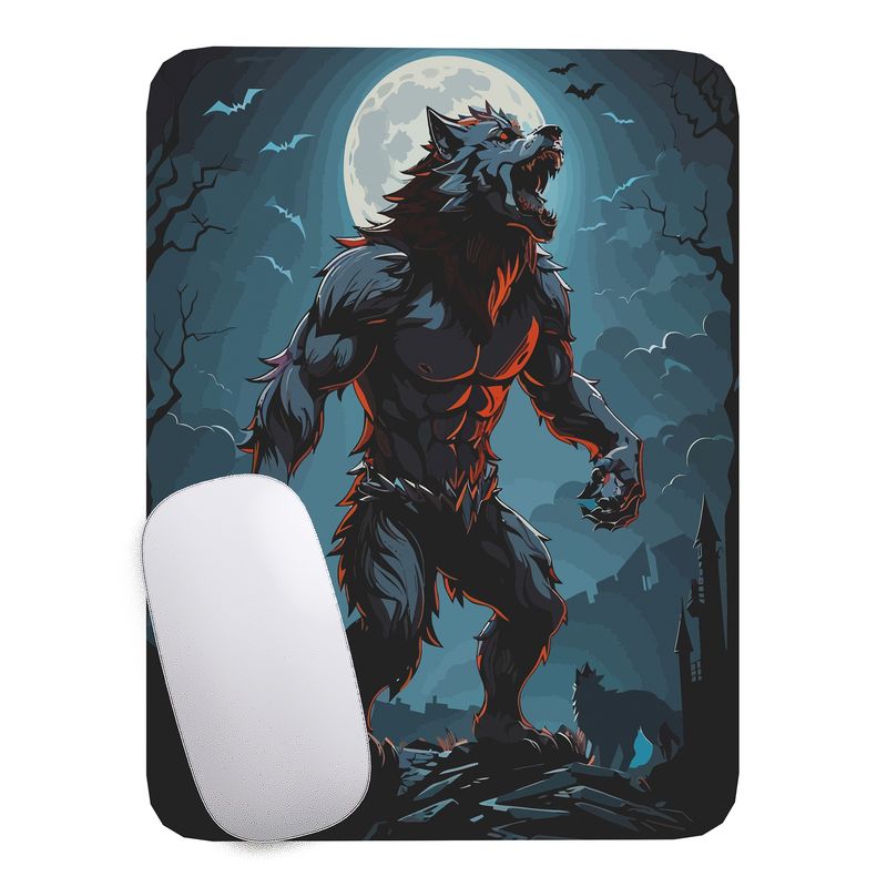 GENERICO - Mouse Pad monstruos Hombre Lobo - 17cm X 21cm D17