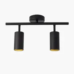 FORM DESIGN - Lámpara de Techo Kelsey x2 Negro Form