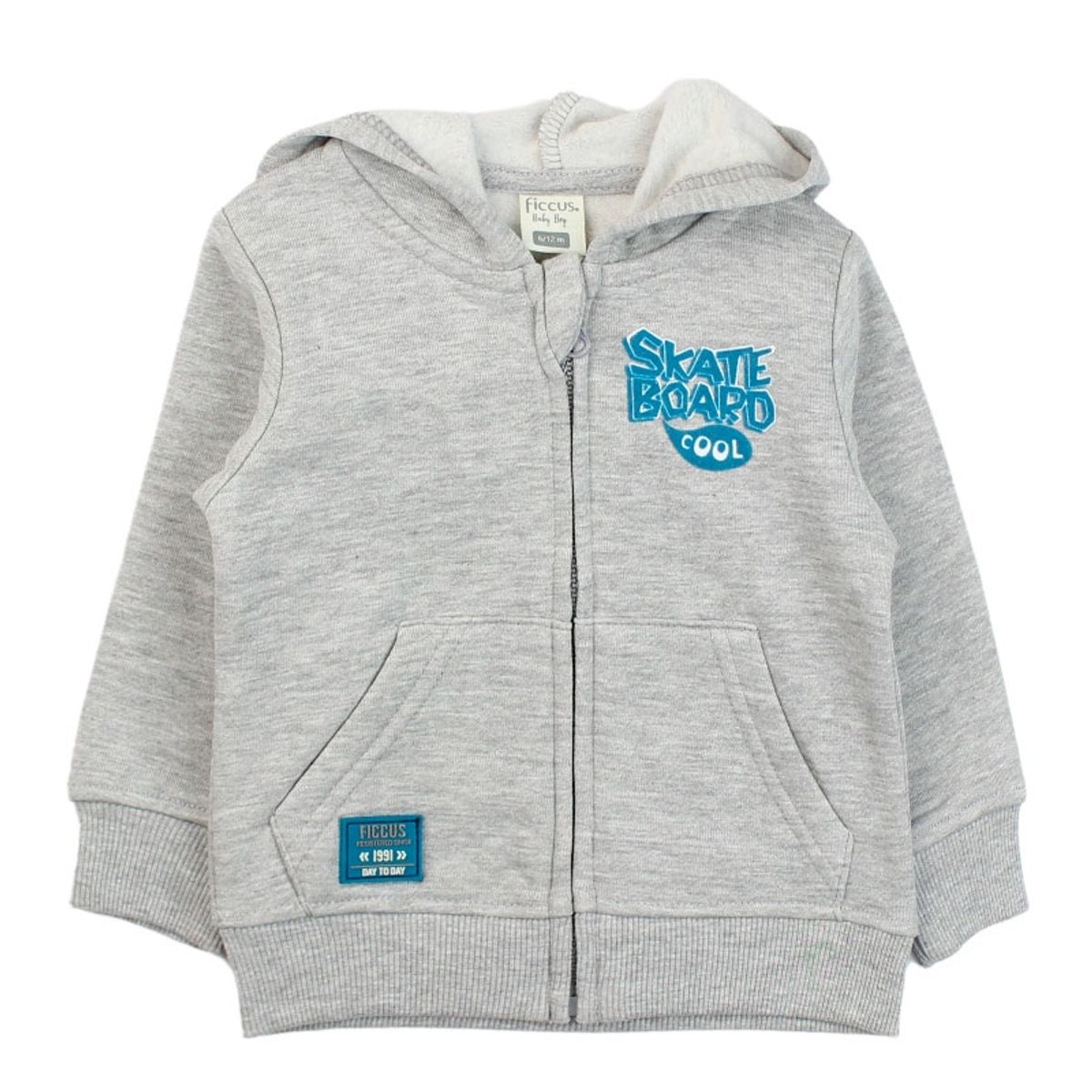 FICCUS - Polerón Bebé Niño Day To Day Gris