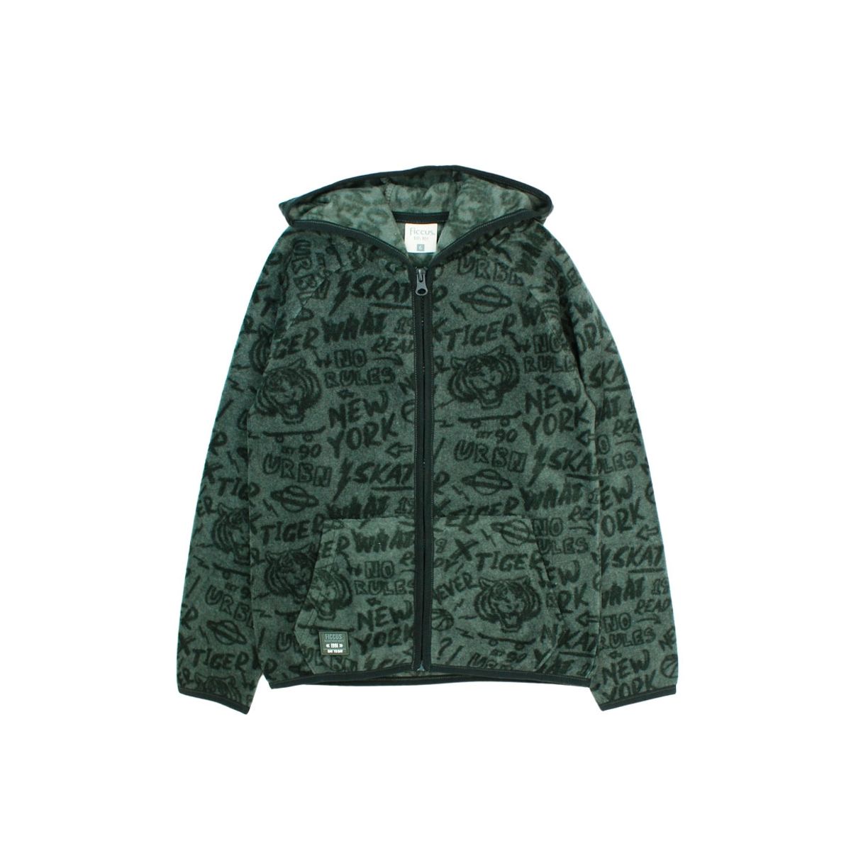 FICCUS - Polerón Kids Niño Day To Day Verde