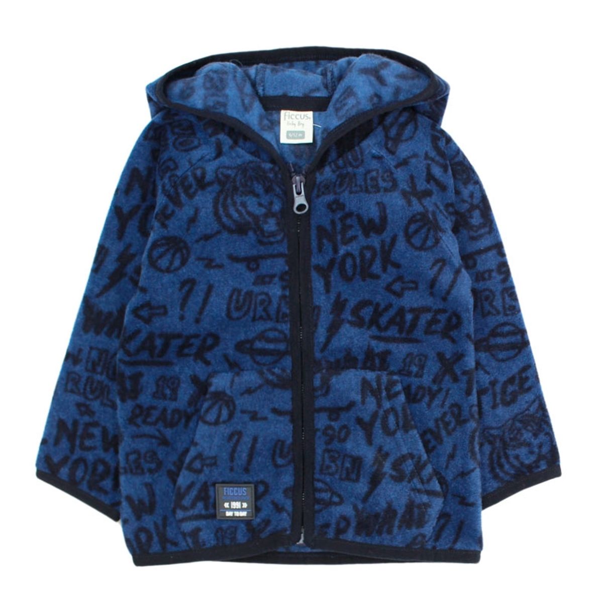 FICCUS - Polerón Bebé Niño Day To Day Azul