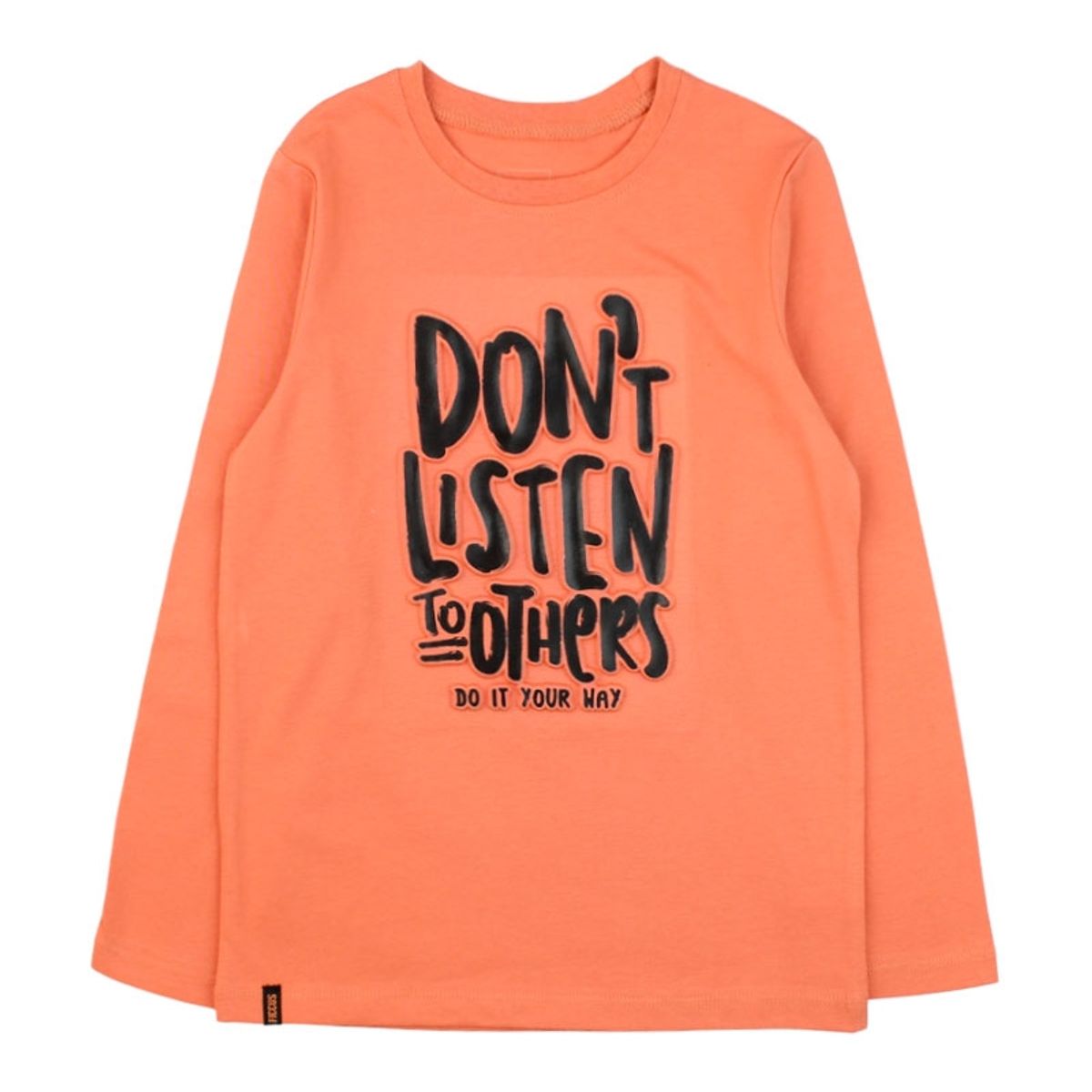 FICCUS - Polera Kids Niño Day To Day Naranjo
