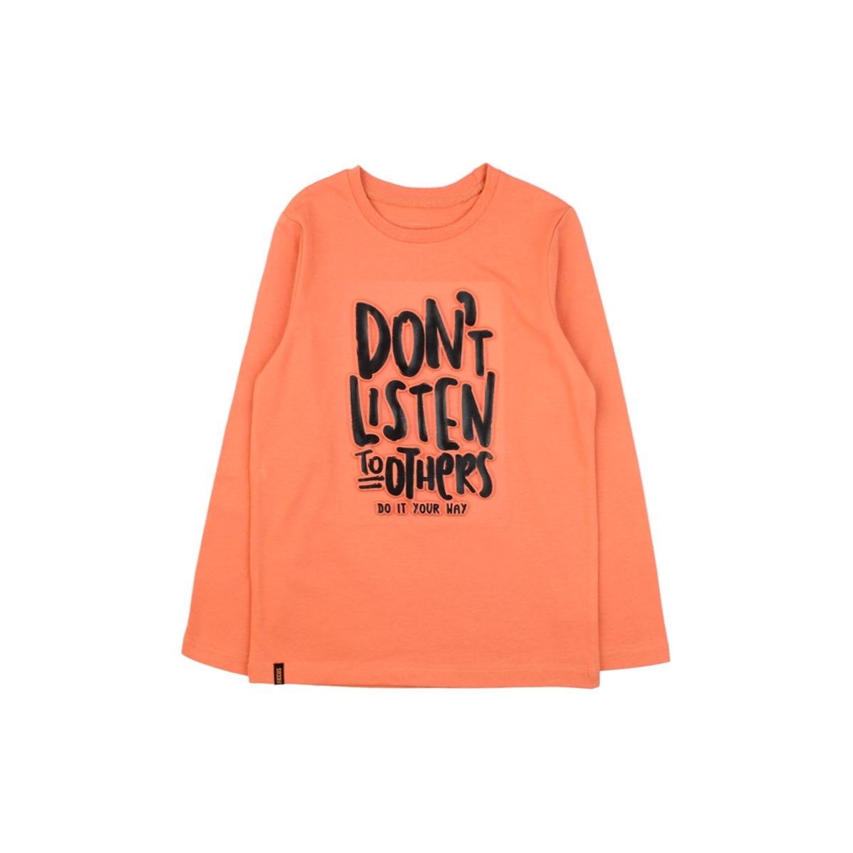 FICCUS - Polera Kids Niño Day To Day Naranjo