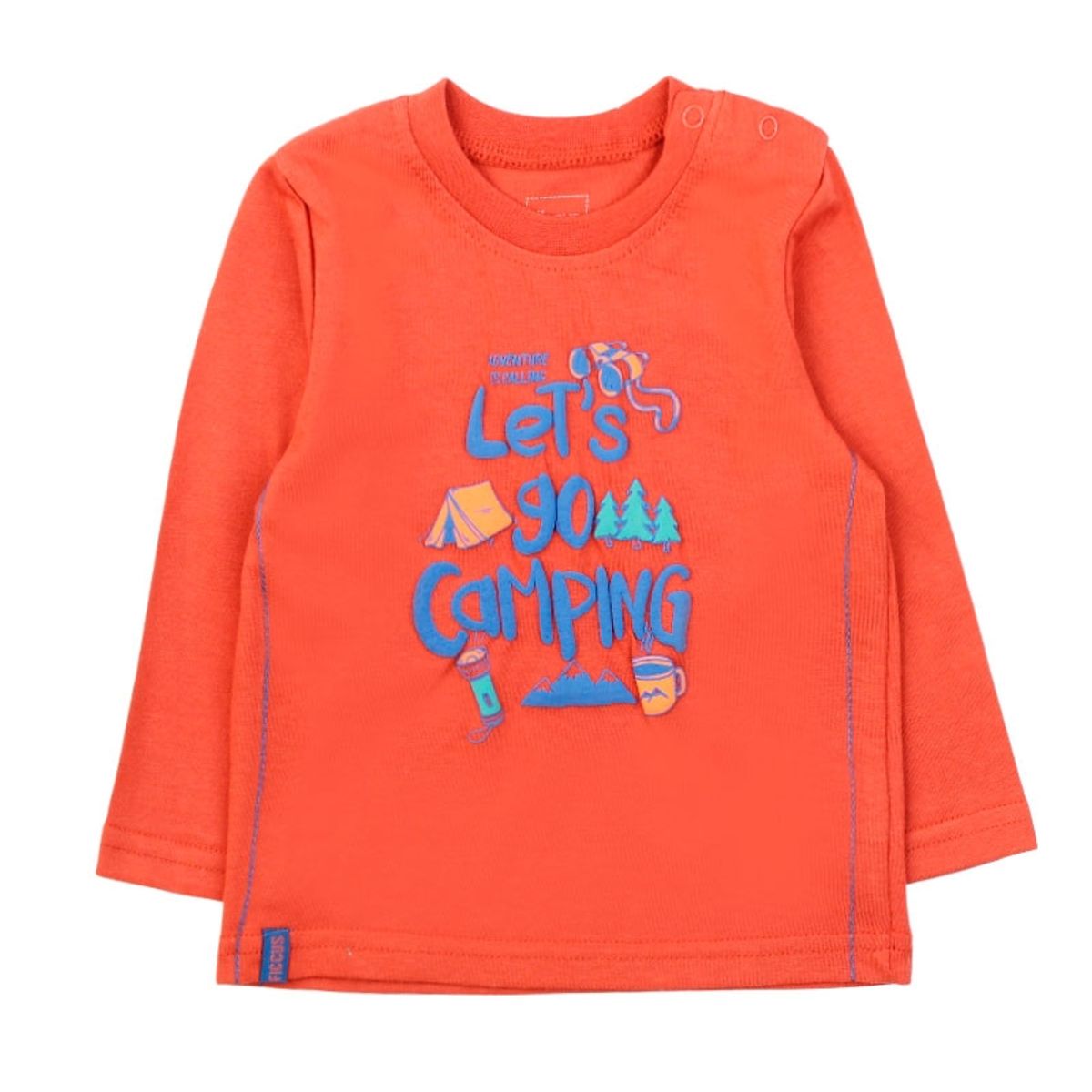 FICCUS - Polera Bebé Niño Day To Day Naranjo