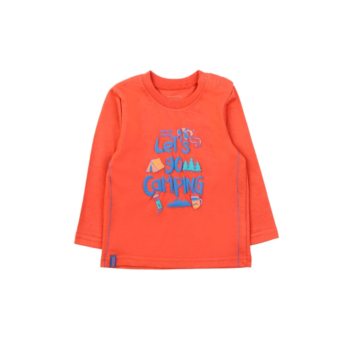 FICCUS - Polera Bebé Niño Day To Day Naranjo