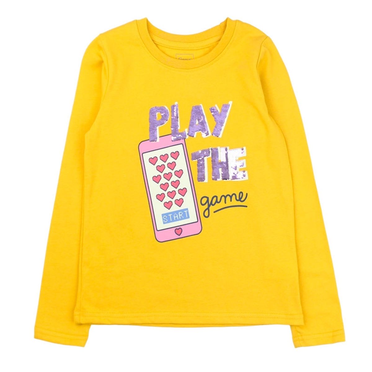 FICCUS - Polera Kids Niña Day To Day Amarillo Topacio