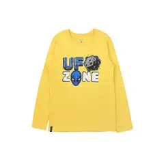 FICCUS - Polera Junior Niño Day To Day Amarillo