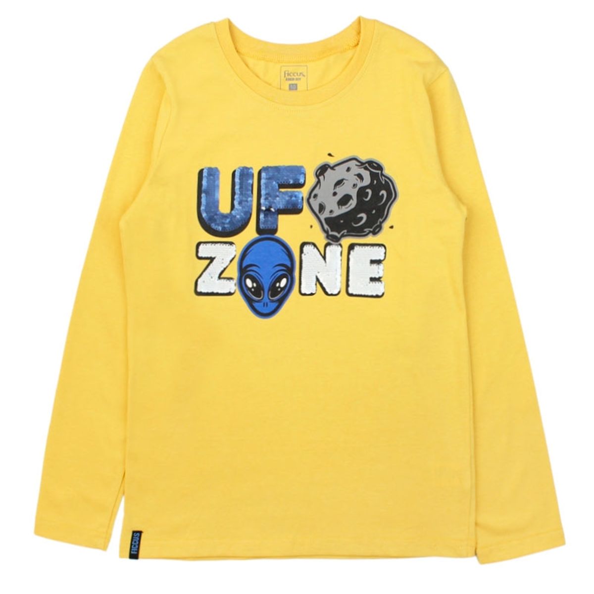 FICCUS - Polera Junior Niño Day To Day Amarillo