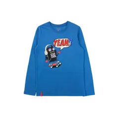 FICCUS - Polera Junior Niño Day To Day Azul