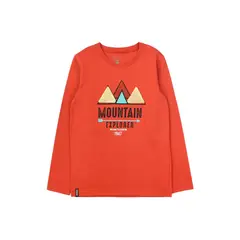 FICCUS - Polera Junior Niño Day To Day Naranjo