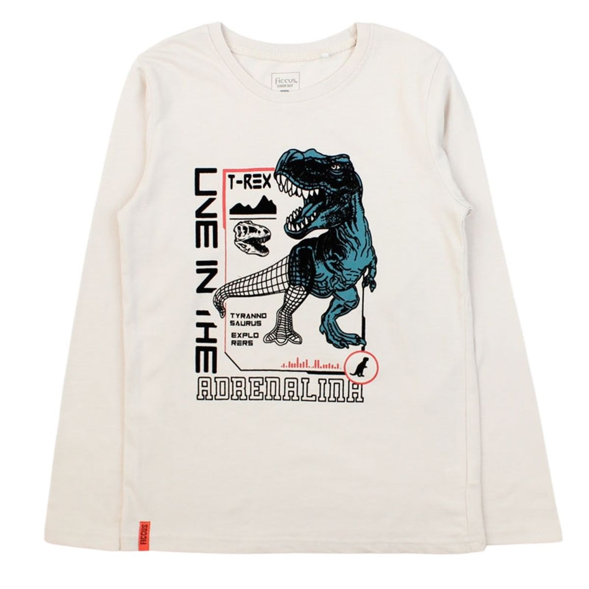 FICCUS - Polera Junior Niño Day To Day Beige