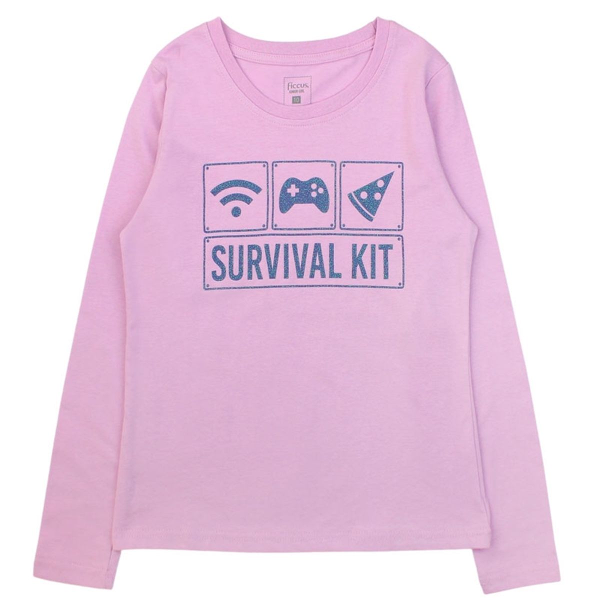 FICCUS - Polera Junior Niña Day To Day Lila