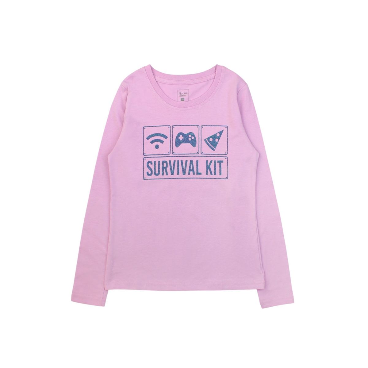 FICCUS - Polera Junior Niña Day To Day Lila